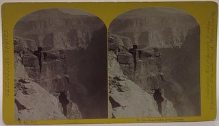 Item #64389 Grand Cañon of the Colorado. No. 106 (Geological Series). Stereoview, William Bell,...