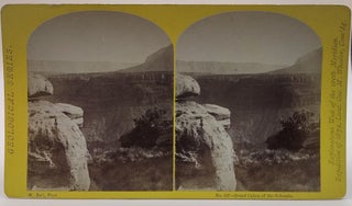 Item #64391 Grand Cañon of the Colorado. No. 107 (Geological Series). Stereoview, William Bell,...