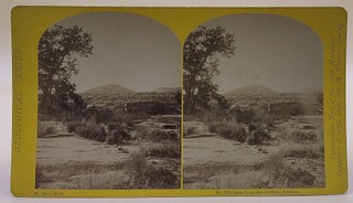 Item #64392 Lava Cone, Devil's Hole, Arizona. No. 109 (Geological Series). Stereoview, William...