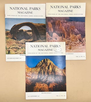 National Parks Magazine: Nos. 70, 76, 83, 96, 100, 103-135 (38 volumes)