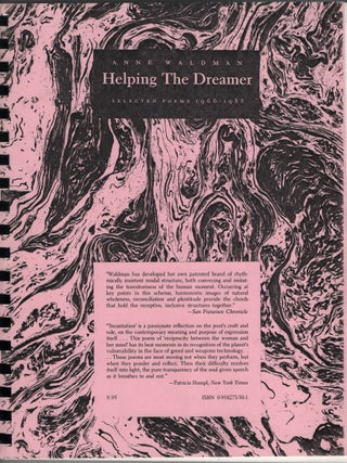 Item #64684 [Women Writers] [Beats]. Helping the Dreamer. Together with a piece of publisher's...