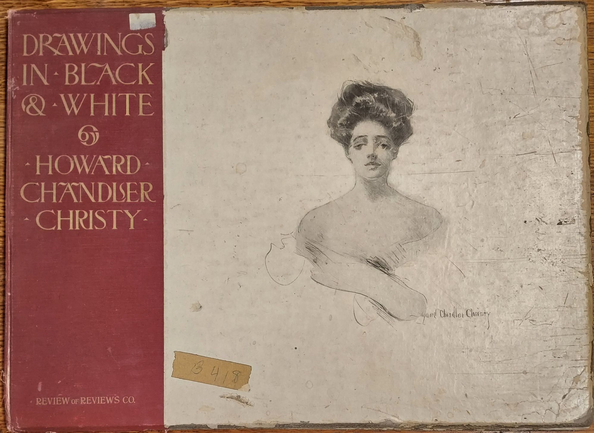 Drawings by Howard Chandler Christy Reproductions in Black and White