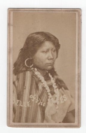 Item #64851 Belle of the Utes [Mountain Views]. Photograph, W. G. Chamberlain, William Gunnison.