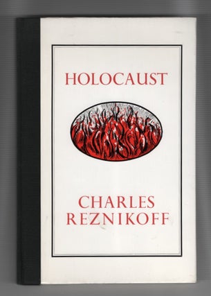 Item #64868 Holocaust. Charles Reznikoff