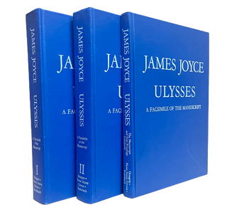 Item #65014 Ulysses: A Facsimile of the Manuscript (3 volumes). James Joyce