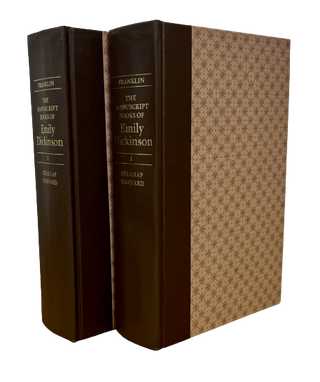Item #65148 The Manuscript Books of Emily Dickinson (2 volumes). Emily Dickinson, R W. Franklin
