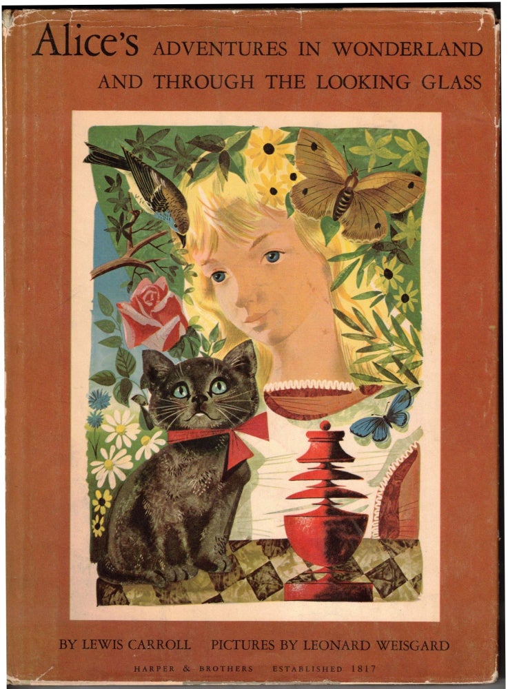 Item #65150 Alice's Adventures in Wonderland and Through the Looking Glass. Lewis Carroll, Leonard Weisgard.