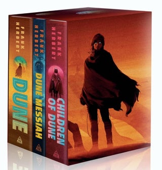 Item #65539 Dune Saga: Dune; Dune Messiah; Children of Dune (3 volumes). Frank Herbert
