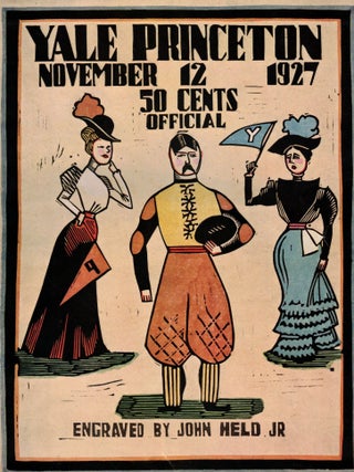 Item #65618 Yale - Princeton November 12, 1927. John Held