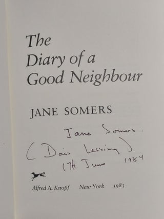 The Diary of a Good Neighbor