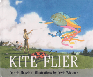Item #65719 Kite Flier. Dennis Haseley