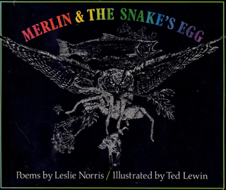 Item #65821 Merlin and the Snake's Egg. Leslie Norris