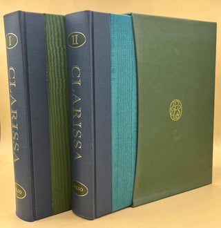 Item #65894 Clarissa: Or, the History of a Young Lady (2 volumes). Samuel Richardson, Angus Ross,...