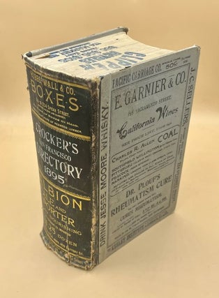 Item #65896 Crocker's San Francisco Directory, for Year Commencing April 1895