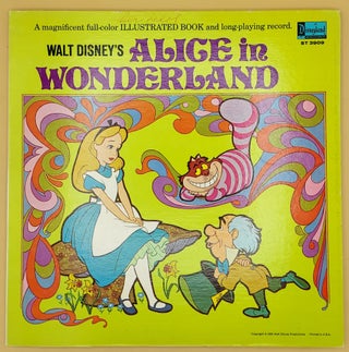 Item #66036 Walt Disney's Alice in Wonderland: the story, the songs, the music (Plus a big...
