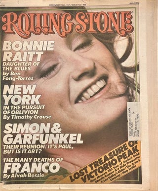 Item #66077 Rolling Stone - Issue No. 202. Jann Wenner, Christine Doudna, Harriet Fier, Ben...