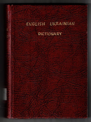 Item #66157 Ukrainian-English Dictionary. M. L. Podvesko