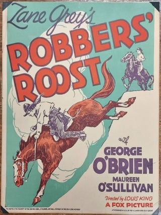 Item #66205 Zane Grey's Robber's Roost: with George O'Brien, Maureen O'Sullivan, directed by...
