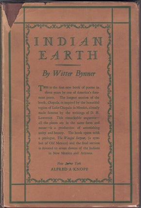 Item #66284 Indian Earth. Witter Bynner