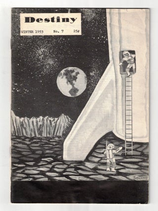 Item #66396 Destiny: Tales of Science & Fantasy. Volume 1, Number 7. Winter 1953. Fritz Leiber,...