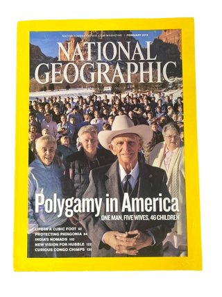 Item #66642 National Geographic: Polygamy in America - One Man, Five Wives, 46 Children. Scott...