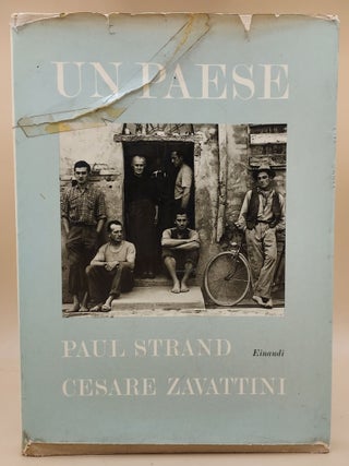 Item #67069 Un paese. Paul Strand, Cesare Zavattini, Photography, Text