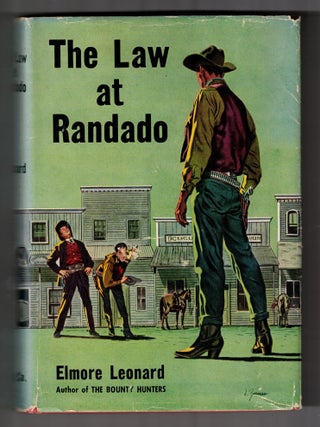 Item #67096 The Law at Randado. Elmore Leonard