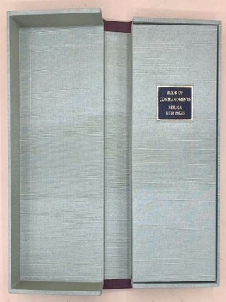 A Book of Commandments, for the Government of the Church of Christ, Organized According to Law, on the 6th of April, 1830