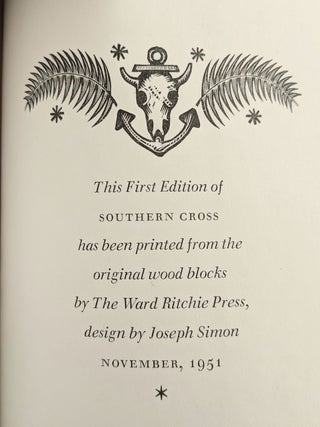 Southern Cross: A Novel of the South Seas.