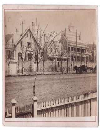 Item #67675 Brigham Young's Residences. The Lion House and the Beehive House. Charles Roscoe...