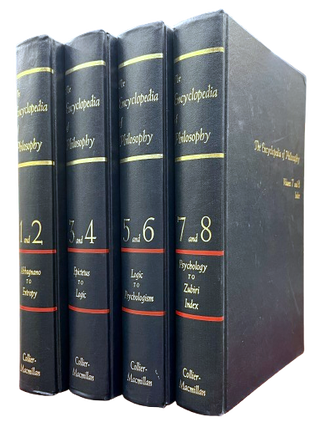 Item #67786 The Encyclopedia of Philosophy (8 volumes in 4). Paul Edwards