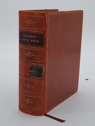 Item #67827 Dombey and Son. Bayntun Binding, Charles Dickens, H. K. Browne