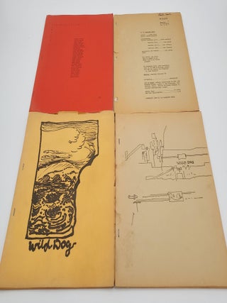 Lot of 1960s Mimeographed Poetry Journals. Eight Issues (Wild Dog / Synapse / Out of Sight).
