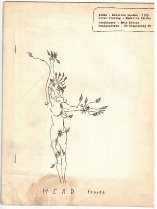 Item #67930 Head 4 (Head Fourth), 1965. New York, Erik Kiviat, Madeline Landau, Poems, Sixties,...