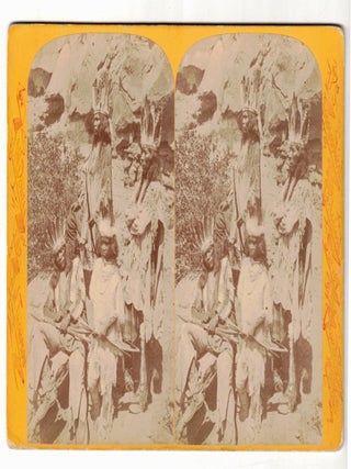 Item #68361 Indians of the Colorado Valley. No. 3. Kai-Vav-Its. Chu-ar-ru-um-peak, and his...