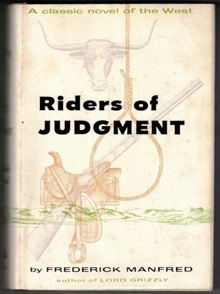 Item #68829 Riders of Judgment. Frederick Manfred