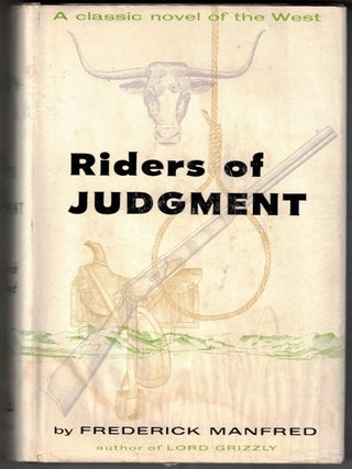 Item #68830 Riders of Judgment. Frederick Manfred