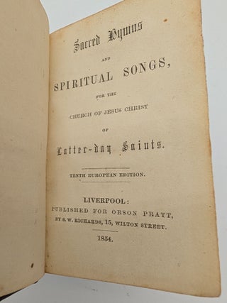 Sacred Hymns and Spiritual Songs, for the Church of Jesus Christ of Latter-day Saints
