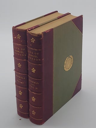 Item #69333 The Life of Samuel Johnson (2 volumes). James Boswell, Roger Ingpen