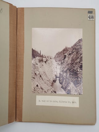 Idaho. Tertiary Lake Beds and Gold Mining. By J. F. Kemp; Cambrian Sandstone Near Malad City. By C. D. Walcott. Nos. 495-501 / Geological Society of America Collection of Photographs Presented by the U.S. Geological Survey: New York. By G. K. Gilbert. Nos. 747-783 (2 Photo Books)