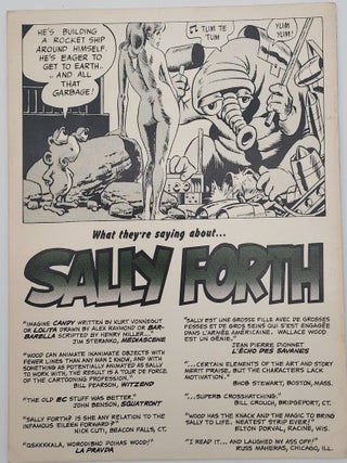 Item #69411 Sally Forth #2. Adult Comic, Wallace Wood