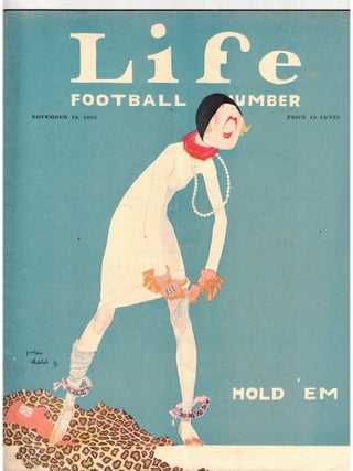 Item #69779 Life. Volume 86, Number 2246. November 19, 1925. Football Number. John Held, Jr,...