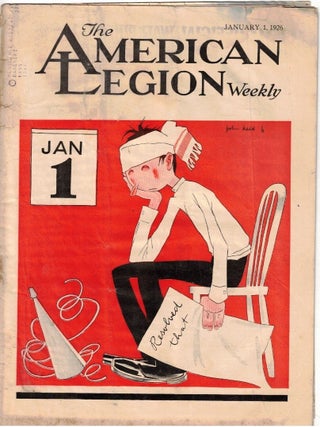 Item #69786 The American Legion Weekly. January 1, 1926. Volume 8, Number 9. Jr. Cover Art John Held