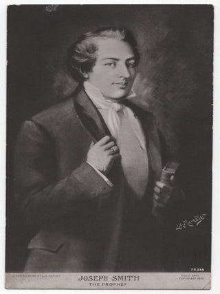 Item #69820 Joseph Smith. The Prophet. L. A. Ramsey, RPPC, Real Photo Postcard, Latter-day...