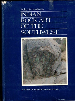 Item #70019 Indian Rock Art of the Southwest. Polly Schaafsma, Ex-libris Helen Greene Blumenschein