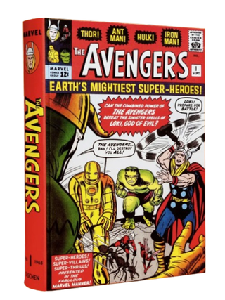 Item #70240 Marvel Comics Library: Avengers, Vol. 1. 1963–1965. Kurt Busiek, Jack Kirby, Stan Lee
