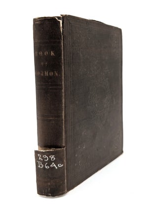 Item #70365 The Book of Mormon. Translated by Joseph Smith, Jr. Reprinted from the Third American...