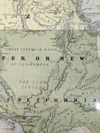 No. 15 Map of Oregon and Upper California Engraved to Illustrate Mitchell's School and Family Geography