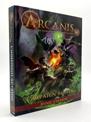 Item #70466 Arcanis: The World of Shattered Empires - Campaign Setting (Runic Edition). Jimmy...
