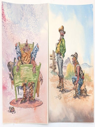 Ernest Franklin. The Cowboy ABC. Twenty Original Drawings.